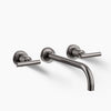 Purist® Wall-mount bathroom sink faucet trim with Lever handles, 1.2 gpm