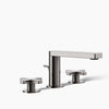 Composed® Widespread bathroom sink faucet with Cross handles, 1.2 gpm