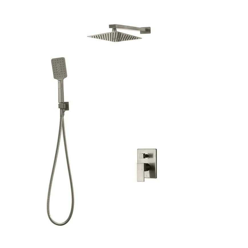 Two Way Pressure Balanced Shower System-F54133-W10bz - Golzar Home