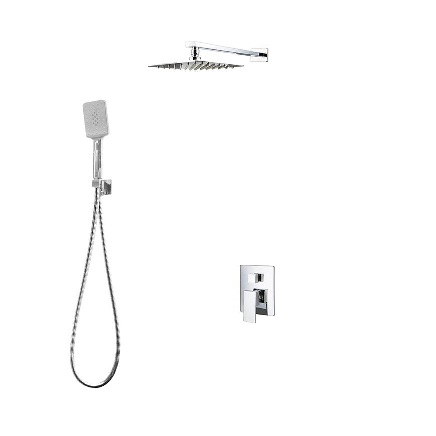 Two Way Pressure Balanced Shower System-F54133-W10bz - Golzar Home