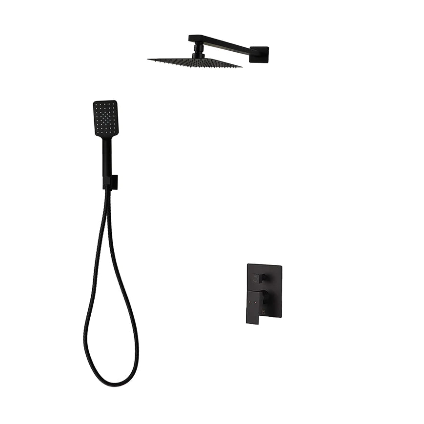 Two Way Pressure Balanced Shower System-F54133-W10bz - Golzar Home