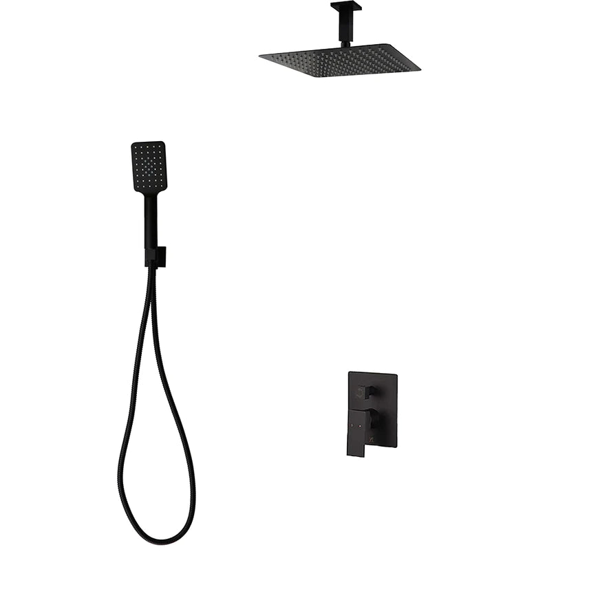 Two Way Pressure Balanced Shower System-F54133-W10bz - Golzar Home