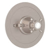 Perrin & Rowe Georgian Era™ 3/4" Round Thermostatic Trim Without Volume Control