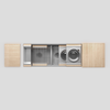 Julien 63" Undermount Double-Bowl Workstation Kitchen Sink Set
