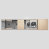 Julien 81" Undermount Double-Bowl Workstation Kitchen Sink Set