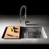 Julien Undermount Classic Single Bowl Kitchen Sink, 30"x18"x10"