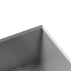 Julien Undermount UrbanEdge Single Bowl Kitchen Sink, 21"x18"x10"