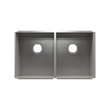 Julien Undermount UrbanEdge Double Bowl Kitchen Sink, L15"x18"x10" R15"x18"x10"