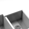 Julien Undermount UrbanEdge Double Bowl Kitchen Sink, L15"x18"x10" R12"x16"x8"