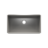Julien Undermount UrbanEdge Single Bowl Kitchen Sink, 33"x16"x8"