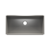 Julien Undermount UrbanEdge Single Bowl Kitchen Sink, 33"x16"x10"