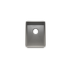 Julien Undermount J7 Single Bowl Kitchen Sink, 12"x16"x8"