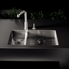 Julien Undermount J7 Single Bowl Kitchen Sink, 30"x16"x10"