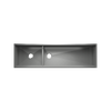 Julien 63" Undermount Double-Bowl Workstation Kitchen Sink, L21X17X10 R42X17X10