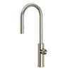 ROHL Eclissi Pull-Down Bar & Food Prep Kitchen Faucet With C-Spout Less Handle