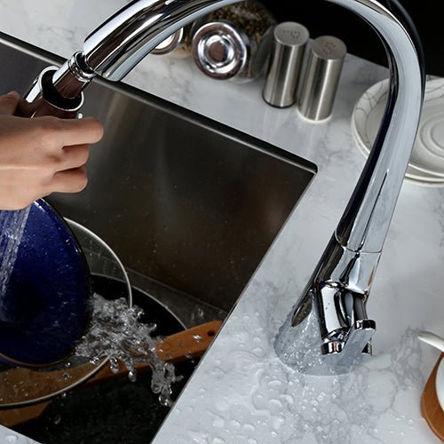 Visentin Modern Pull-Down Kitchen Faucet - Golzar Home