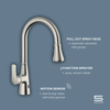 Visentin Modern Touch-Less Kitchen Faucet - Golzar Home