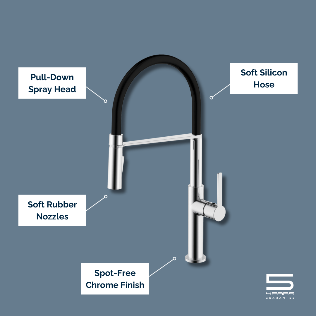 Visentin Pull-Out Kitchen Faucet - Golzar Home