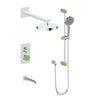 Vogt Mond 3-Way Th Shower Kit - Cross Handle - Golzar Home