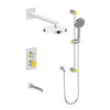 Vogt Mond 3-Way Th Shower Kit - Cross Handle - Golzar Home