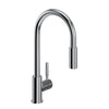 ROHL Lux Side Handle Stainless Steel Pulldown Kitchen Faucet