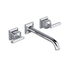 ROHL Apothecary Wall Mount Bathroom Faucet Trim With Lever Handle