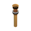 ROHL Non-Slotted Touch Seal Dome Drain With 6" Tailpiece