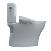 Toto Aquia Iv Cube® Washlet®+ C2 Two-Piece Toilet - 1.28 & 0.9 Gpf - Universal Height