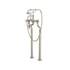 Perrin & Rowe Edwardian Exposed Floor Mount Tub Filler with Handshower