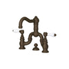 ROHL Acqui Deck Mount Bridge Bathroom Faucet