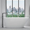 Brazn® 66" x 35" freestanding bath