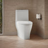 Reach™ Curv One-piece compact elongated toilet with skirted trapway, dual-flush