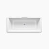 Volute® 63" x 28-3/8" freestanding bath with base