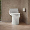 San Souci® One-piece compact elongated toilet with concealed trapway, 1.28 gpf