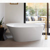 Veil® 65-3/8" x 36-15/16” freestanding bath