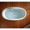Kohler Sunstruck® 60" x 34" Freestanding Bath With Straight Shroud