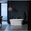 Memoirs® 60" x 34" freestanding bath