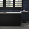 Volute® 63" x 28-3/8" freestanding bath with shroud