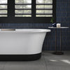 Volute® 70-7/8" x 30-3/8" freestanding bath with base