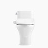 Spacity™ Hidden cord one-piece compact elongated toilet with skirted trapway, 1.28 gpf