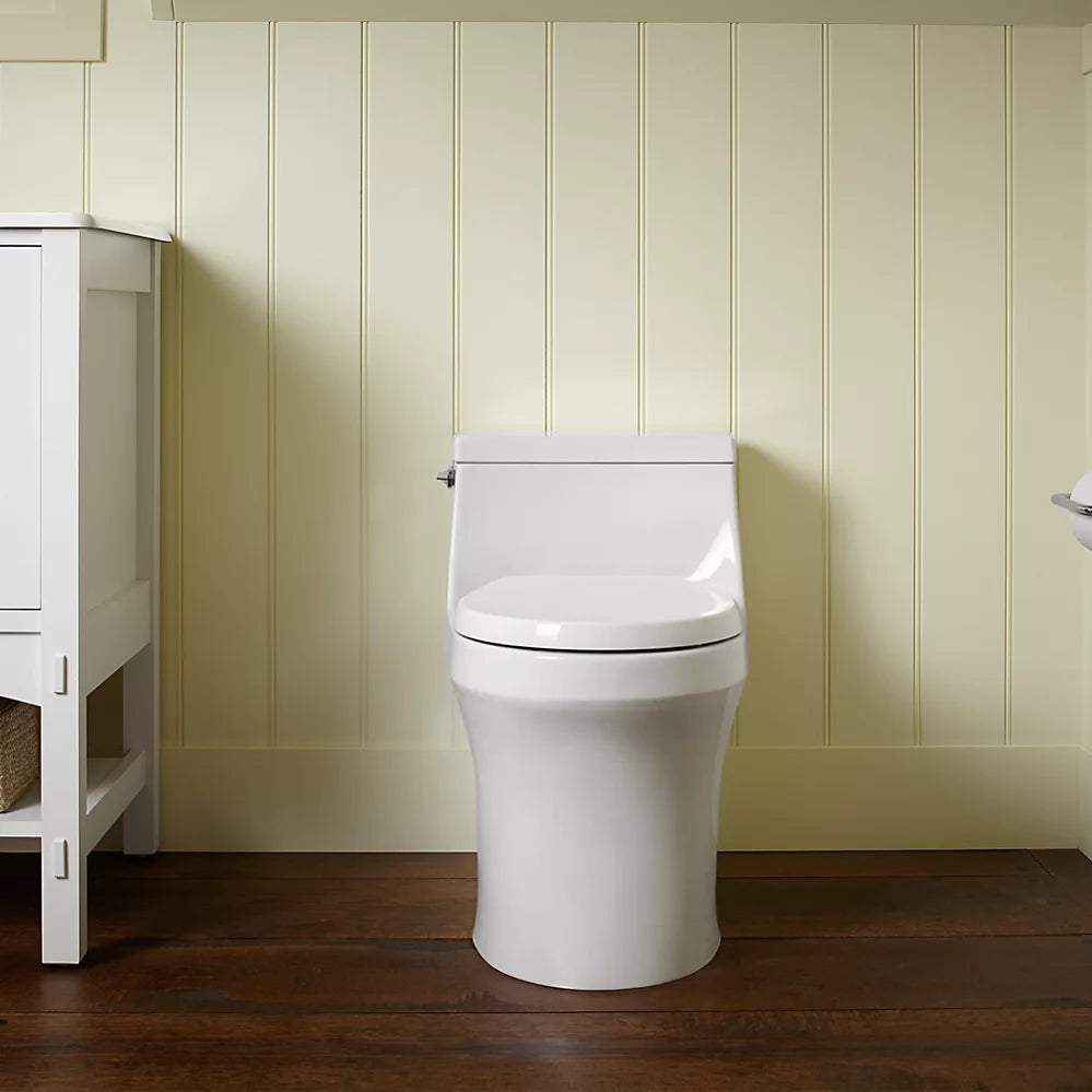 San Souci® One-piece round-front toilet, 1.28 gpf