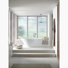 Veil® 65-3/8" x 36-15/16” freestanding bath