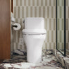 Spacity™ Hidden cord one-piece compact elongated toilet with skirted trapway, 1.28 gpf