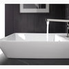 Brazn® 23" rectangular vessel bathroom sink in Two Colors