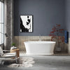 Memoirs® 66-1/4" x 36-1/2" freestanding bath