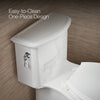 Harken® One-piece compact elongated toilet with skirted trapway, 1.28 gpf