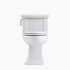 Tresham® One-piece compact elongated toilet with skirted trapway, 1.28 gpf