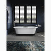 Volute® 63" x 28-3/8" freestanding bath with base