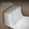San Souci® One-piece compact elongated toilet with concealed trapway, 1.28 gpf