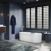 Volute® 63" x 28-3/8" freestanding bath with shroud